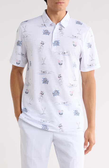 TravisMathew Island Paradise Knit Polo