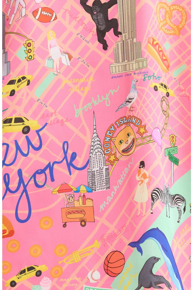 City That Never Sleeps Pajamas, Alternate, color, LIGHT PINK