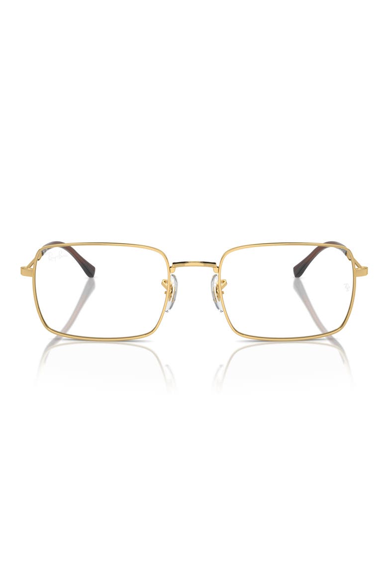 55mm Rectangle Optical Glasses, Main, color, ARISTA