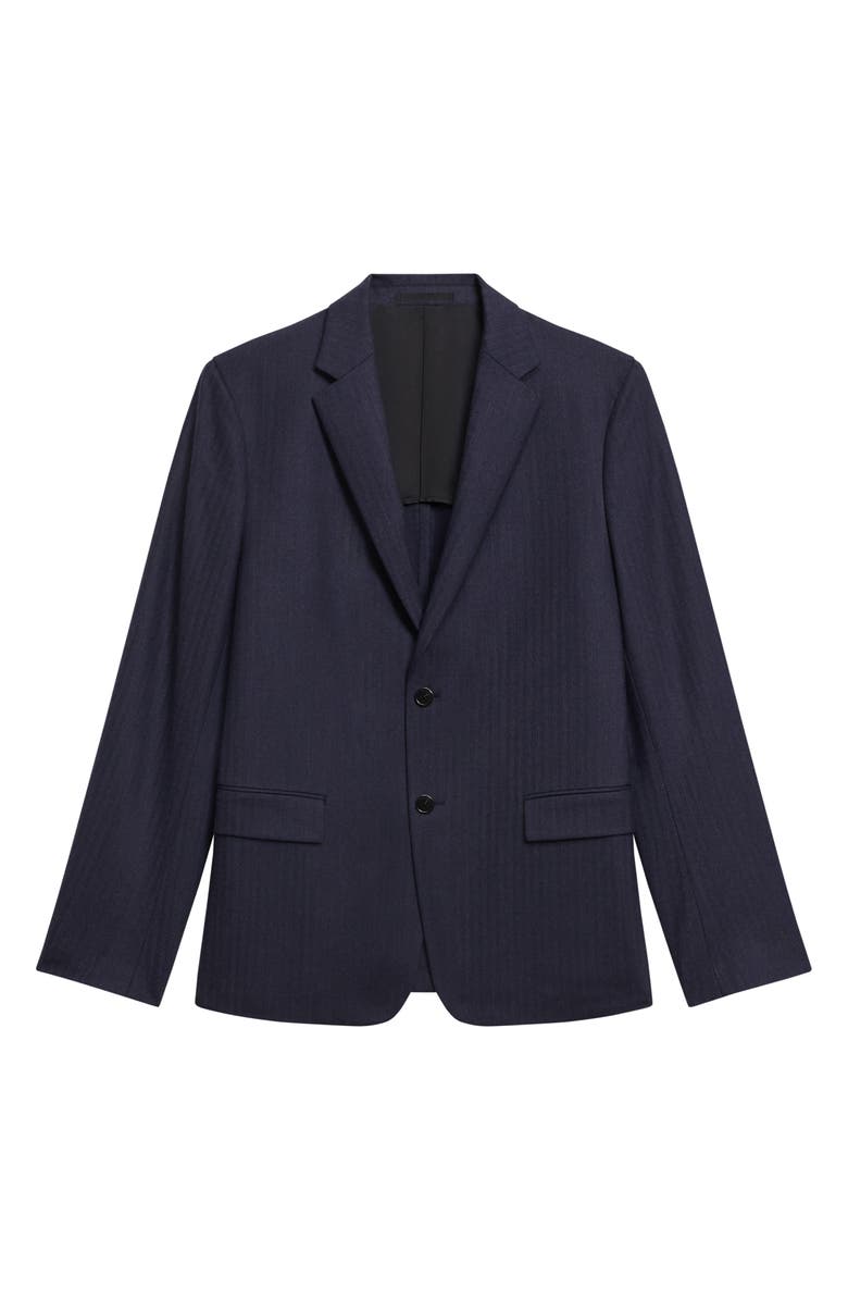 Theory Chambers Herringbone Wool Blend Suit Jacket, Alternate, color, Nvmu