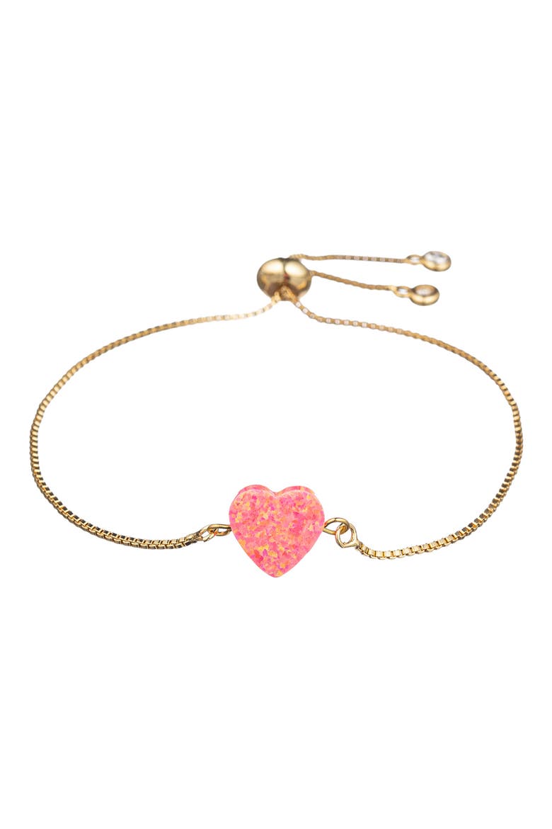 Set of 3 Opal Slider Bracelets, Alternate, color, GOLD