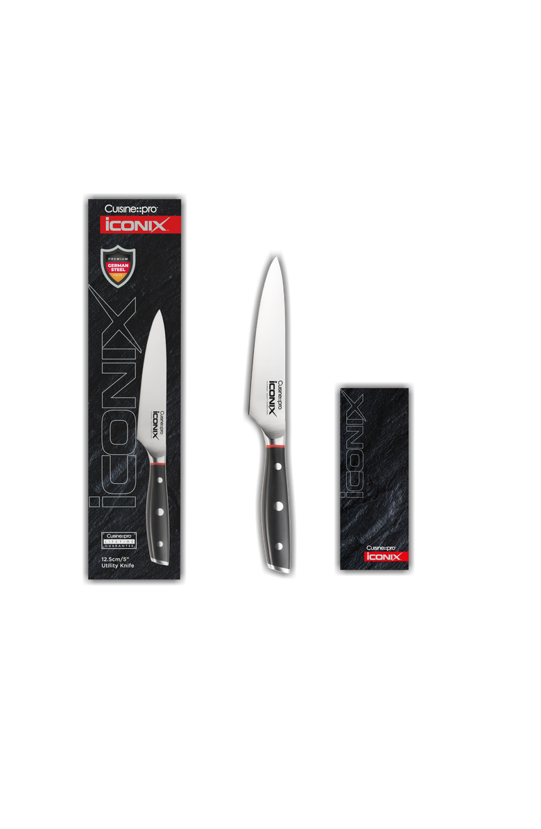 Cuisine::pro<sup>®</sup> iconiX<sup>®</sup> 5" Utility Knife, Alternate, color, Black