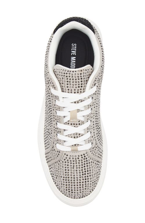 Steve Madden Rodman Sneaker In Silver