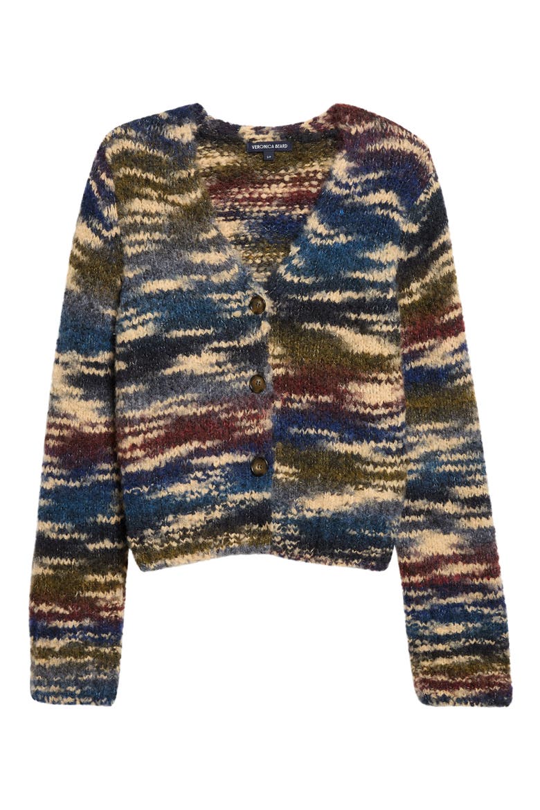 Monae Cardigan, Alternate, color, TEAL MULTI