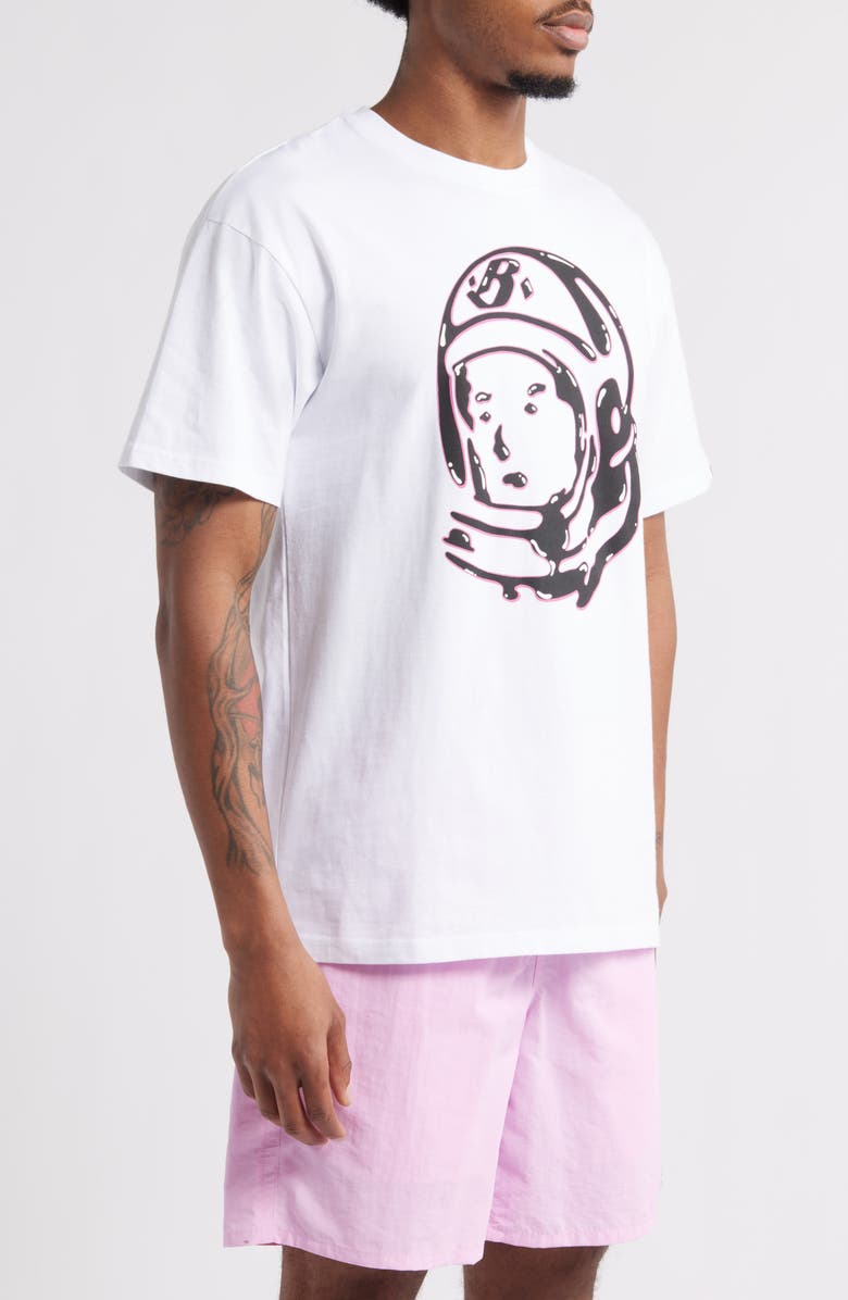 Billionaire Boys Club Helmet Graphic T-Shirt, Alternate, color, White