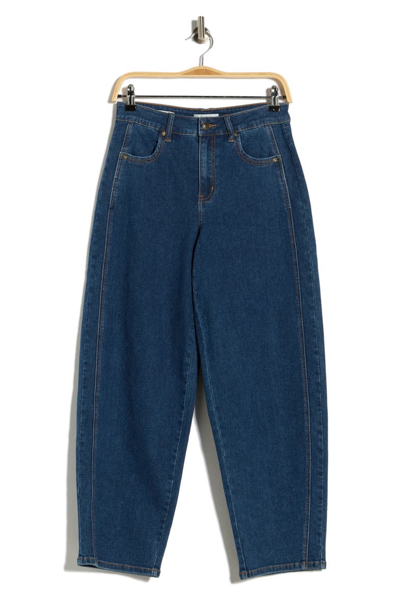 Barrel Leg Jeans, Alternate, color, RINSE