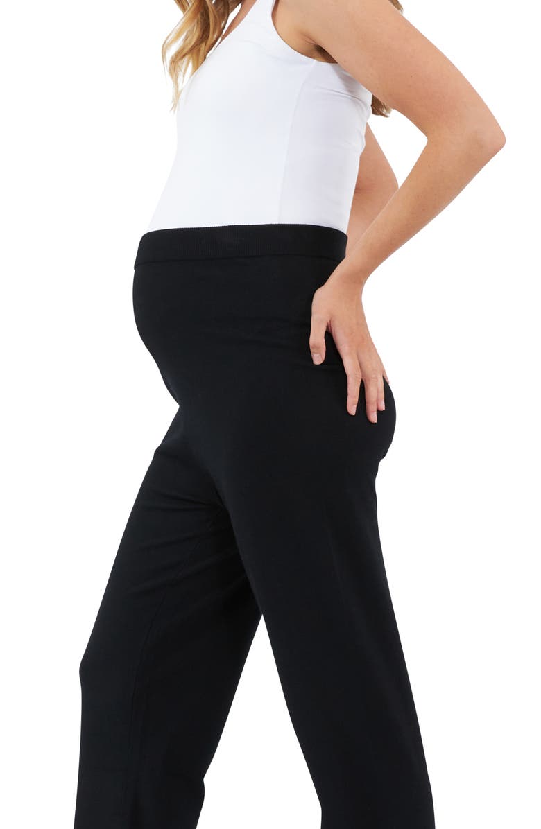 Ripe Maternity Ryan Knit Pant, Alternate, color, Black