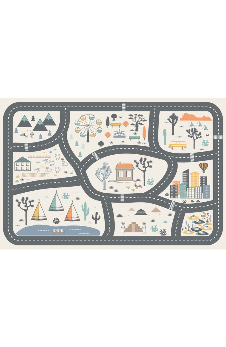A&A Story Highway Vinyl Mat, Main, color, 