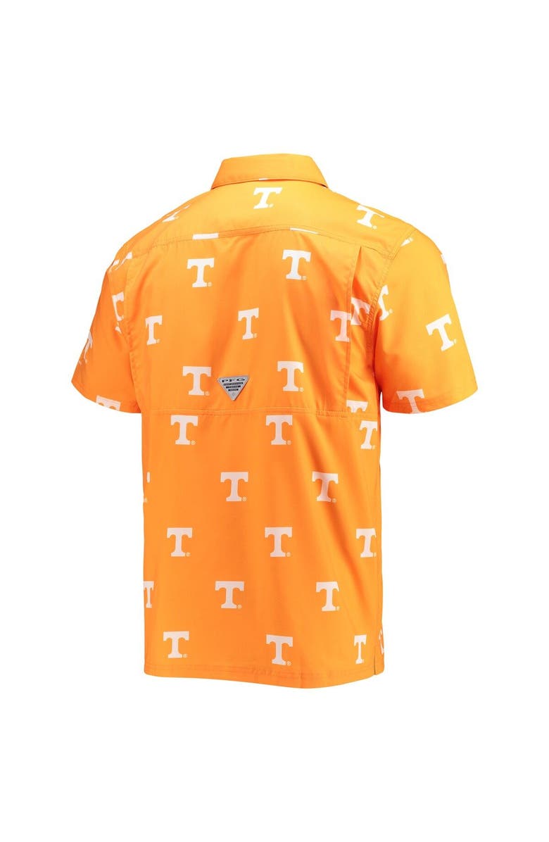 Columbia Men's Columbia Tennessee Orange Tennessee Volunteers Super Slack Tide Omni-Shade Button-Up Shirt, Alternate, color, 