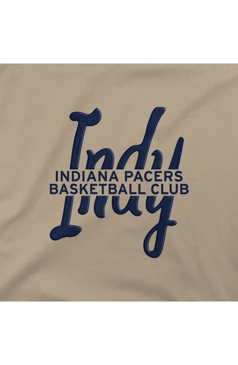 Stadium Essentials Unisex Stadium Essentials  Tan Indiana Pacers Urban T-Shirt, Alternate, color, Tan