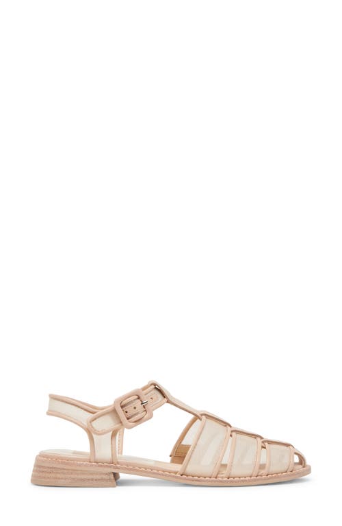 Dolce Vita Holis Mesh Fisherman Sandal In Brown