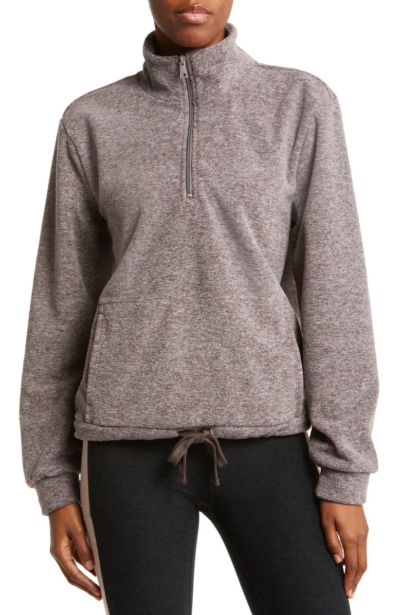 Beyond Yoga New Terrain Quarter Zip Pullover, Alternate, color, 