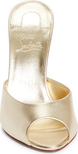 Me Dolly Peep Toe Slide Sandal