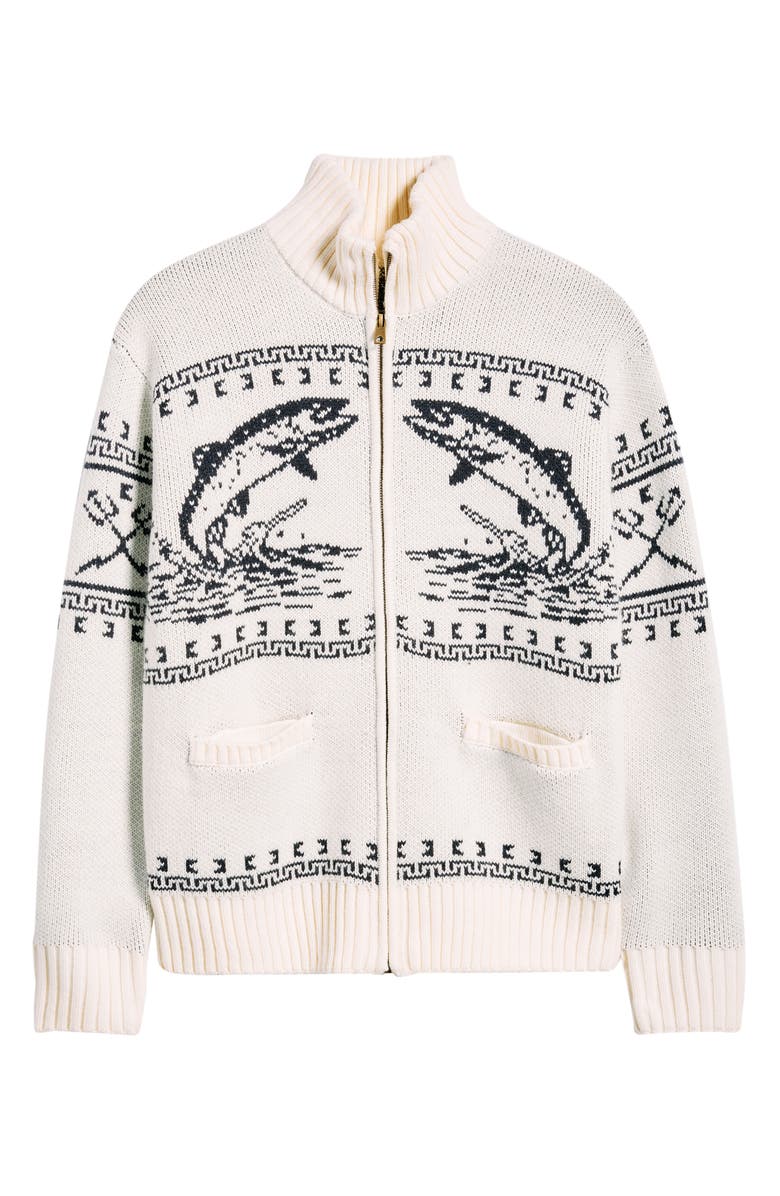 DARK SEAS Old Timer Mock Neck Zip Sweater, Main, color, 