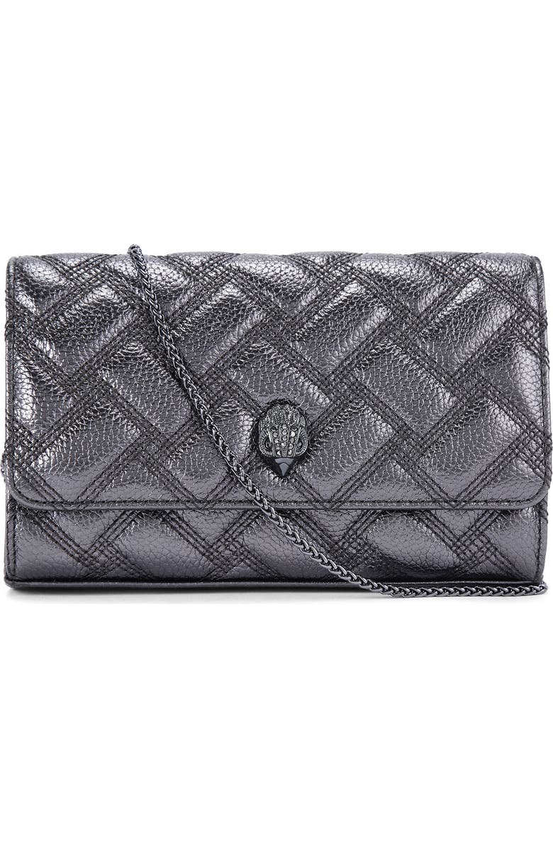 Kurt Geiger London Extra Mini Kensington Drench Quilted Leather Crossbody Bag, Main, color,