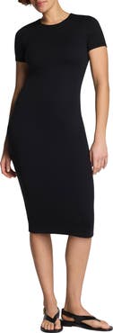 SPANX® Ponte Crewneck Midi Dress
