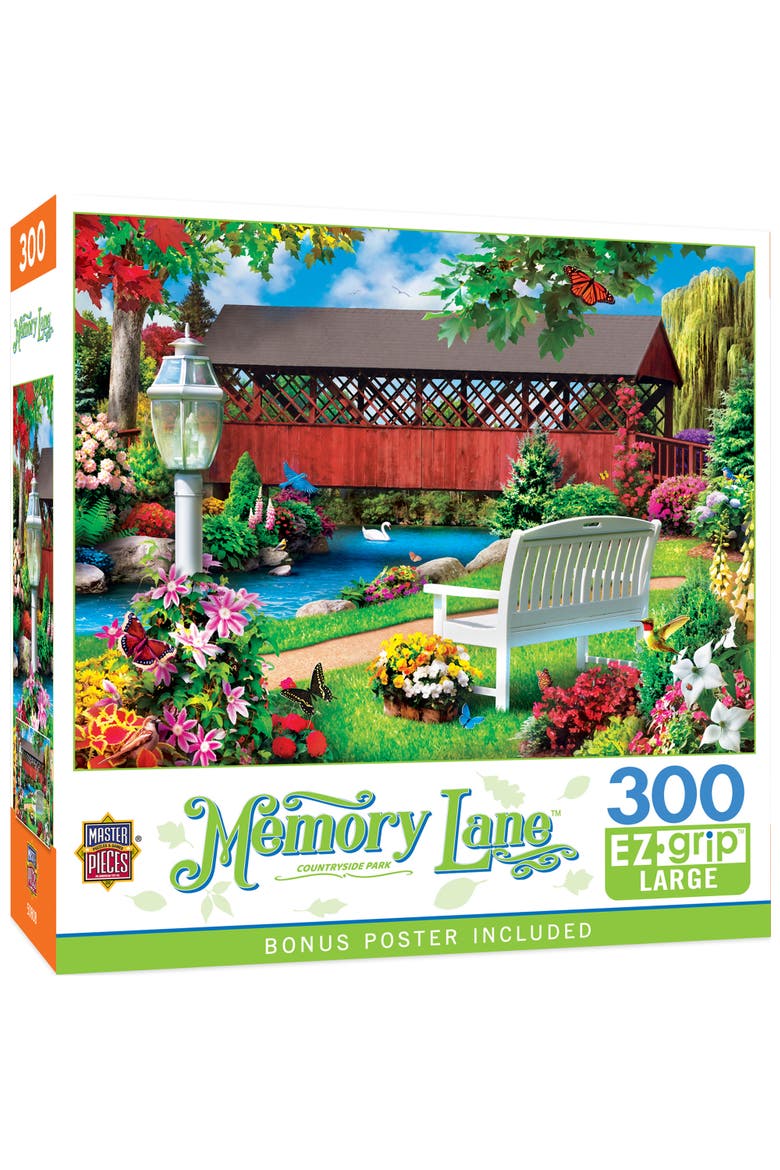 Countryside Park 300 Piece Jigsaw Puzzle, Main, color, Multicolor