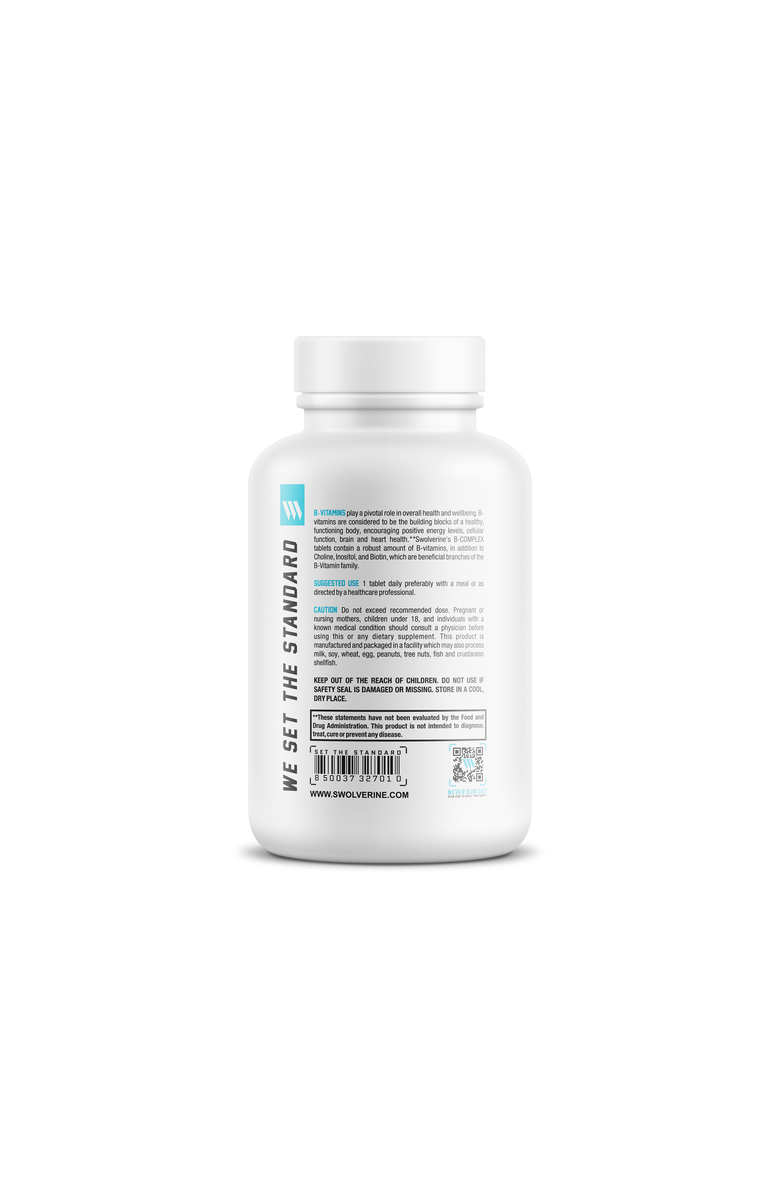 Swolverine B-Vitamin Complex, Alternate, color, NO COLOR