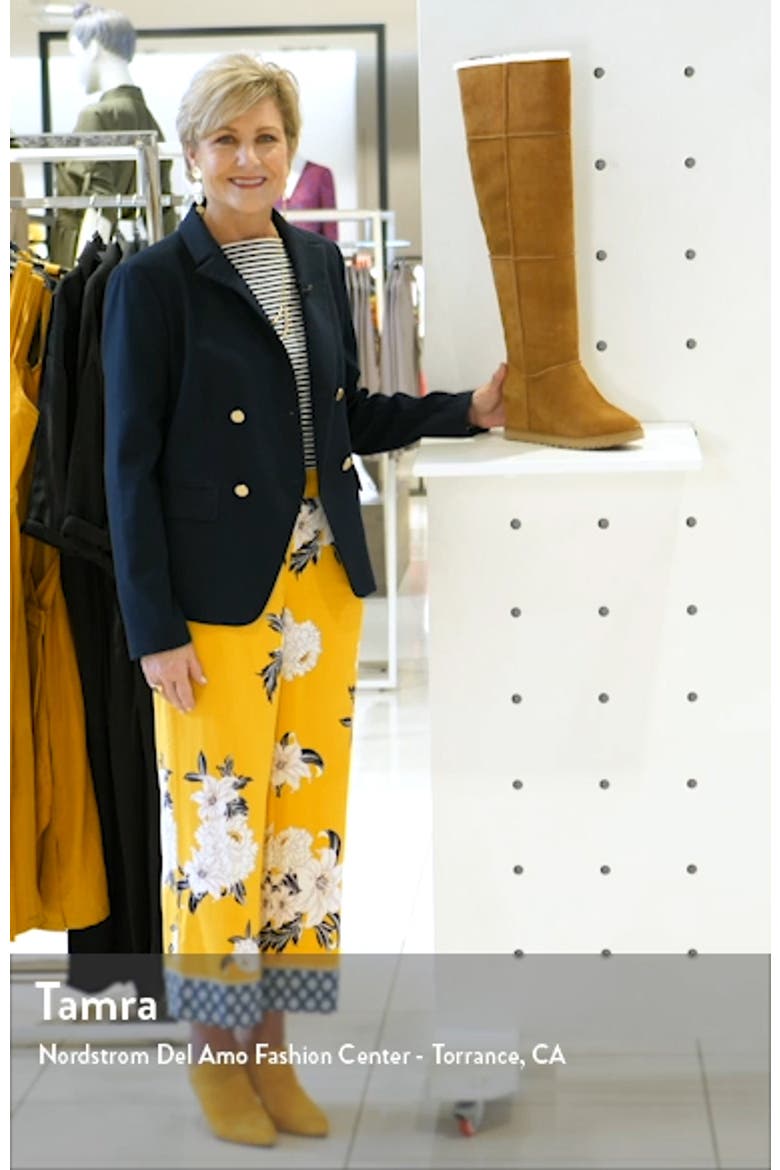 UGG Classic Femme Faux Fur Lined Over-the-Knee Boot - Wide Calf video