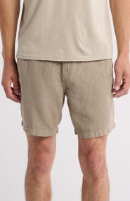 John Varvatos Johnny Flat Front Shorts