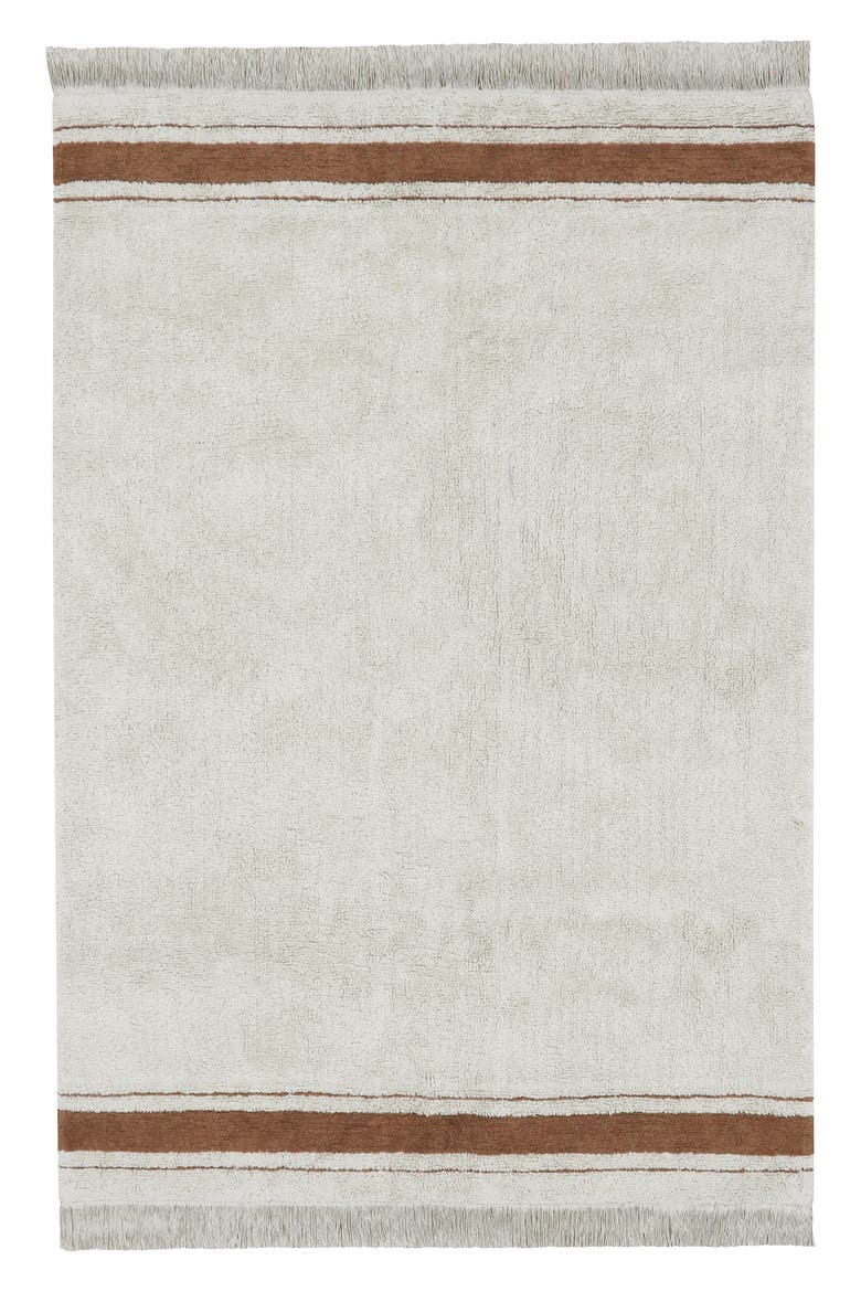 Gastro Washable Cotton Blend Rug, Main, color, TOFFEE
