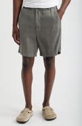 Madewell Pull-On Linen Shorts