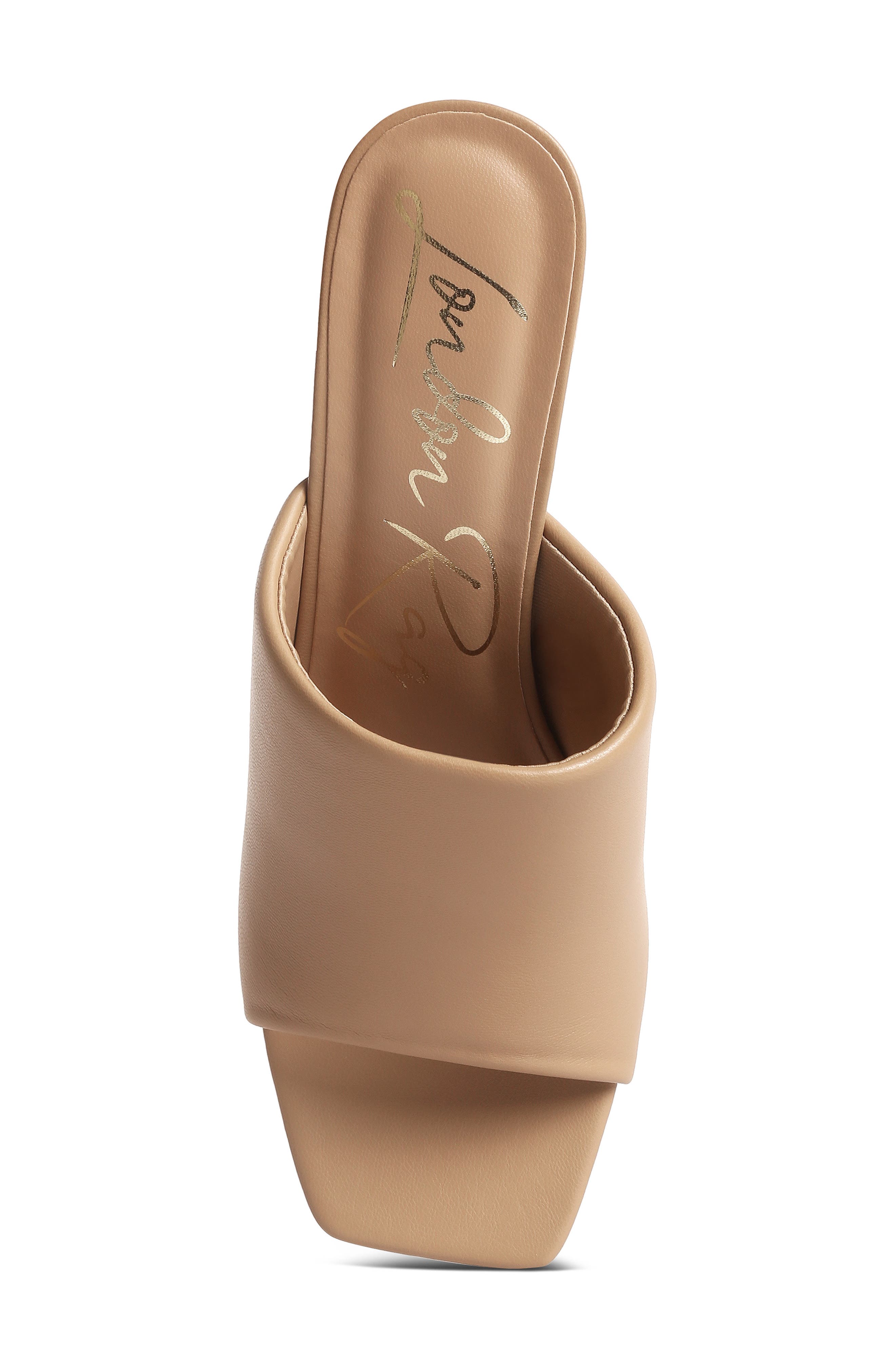 LONDON RAG Cannes Slide Sandal, Alternate, color, Camel