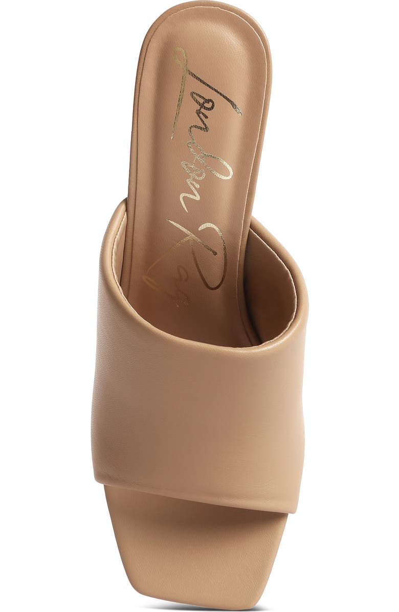 LONDON RAG Cannes Slide Sandal, Alternate, color, Camel