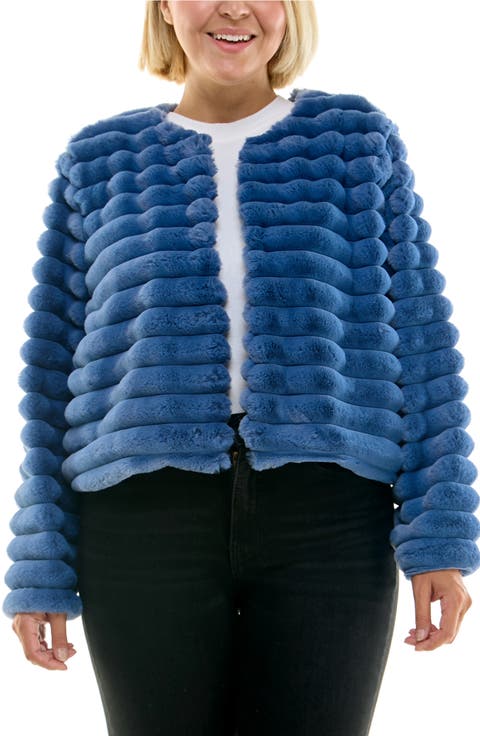 Faux Fur Bolero Jacket