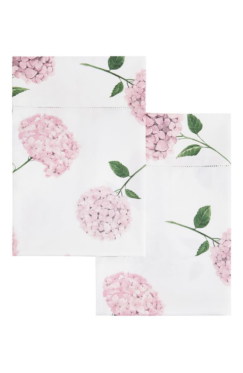 MELANGE HOME Floral 400 Thread Count Cotton Sheet Set, Alternate, color,