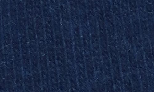 Portolano Fingerless Cashmere Gloves In Blue