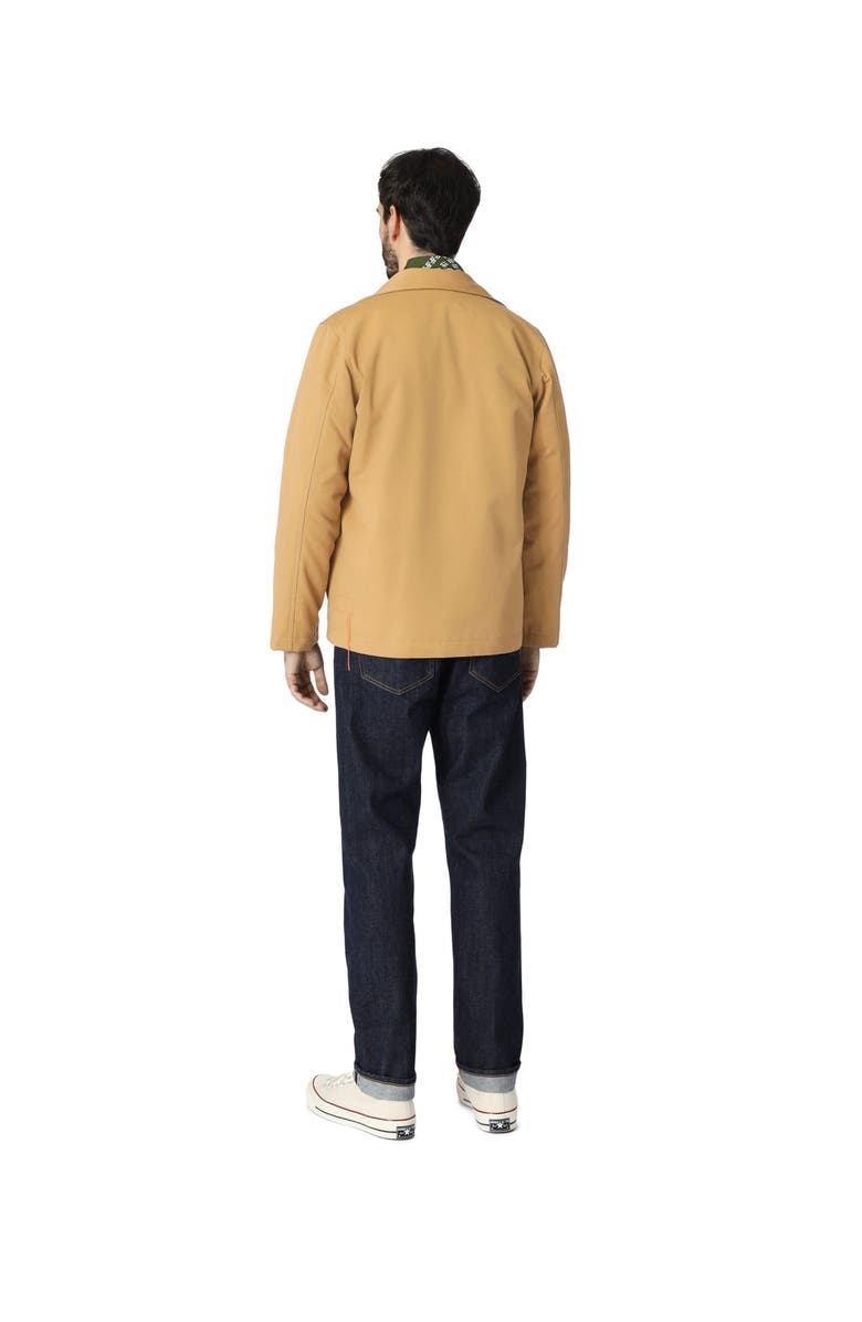 Fortela Cotton Twill Overshirt, Alternate, color, Camel