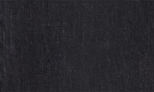 Purple Brand Coated Double Waist Slim Flared Distressed Jeans In Black