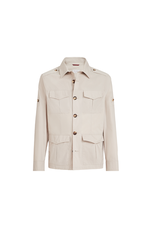 Water-resistant safari jacket