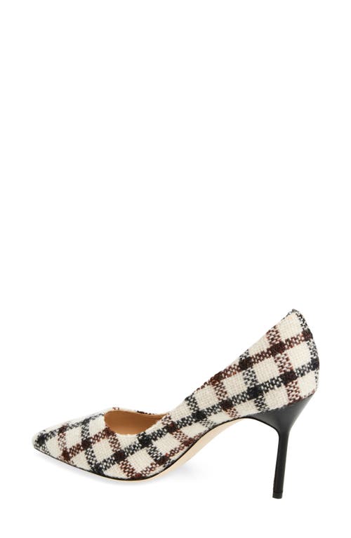 Manolo Blahnik Bb Pointed Toe Tweed Pump In Multi