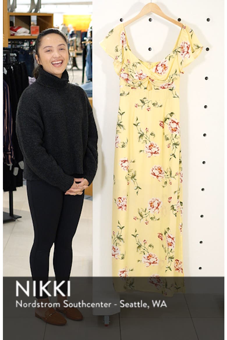 Twist Front Maxi Dress video