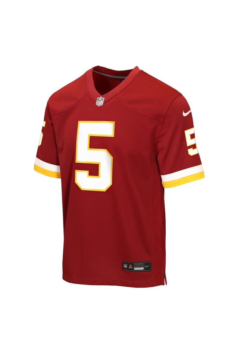 Youth Nike Jayden Daniels Burgundy Washington Commanders Game Jersey, Alternate, color, Burgundy