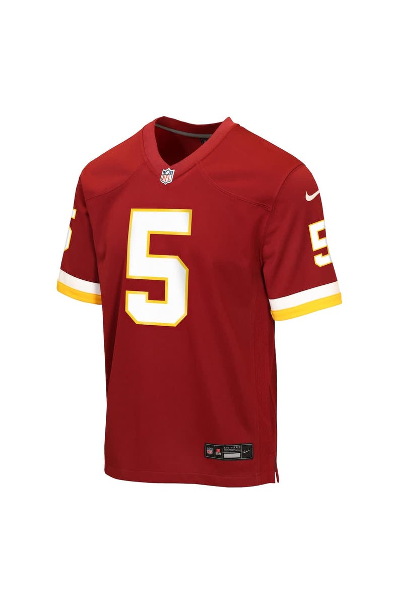 Nike Youth Nike Jayden Daniels Burgundy Washington Commanders Game Jersey, Alternate, color, Burgundy