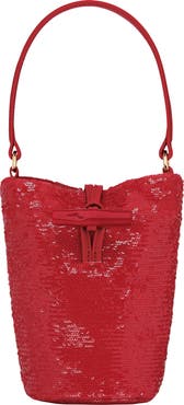 Longchamp Le Roseau Sparkling Bucket Bag