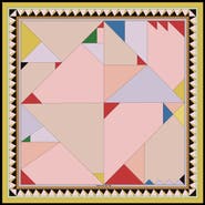 Jessie Zhao New York Double Sided Wool Silk Scarf In Color Recombination