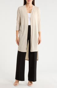 PATRIZIA LUCA Lightweight Duster Jacket