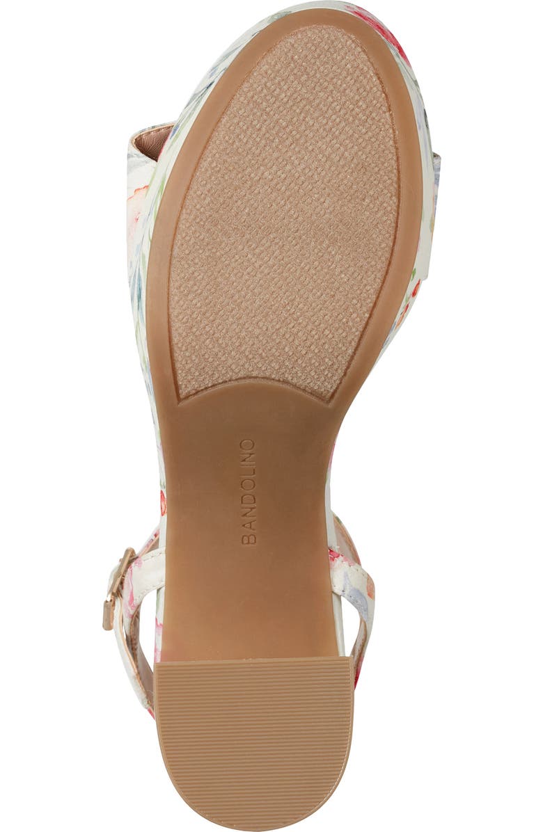 Bandolino Pennie Ankle Strap Platform Sandal, Alternate, color,