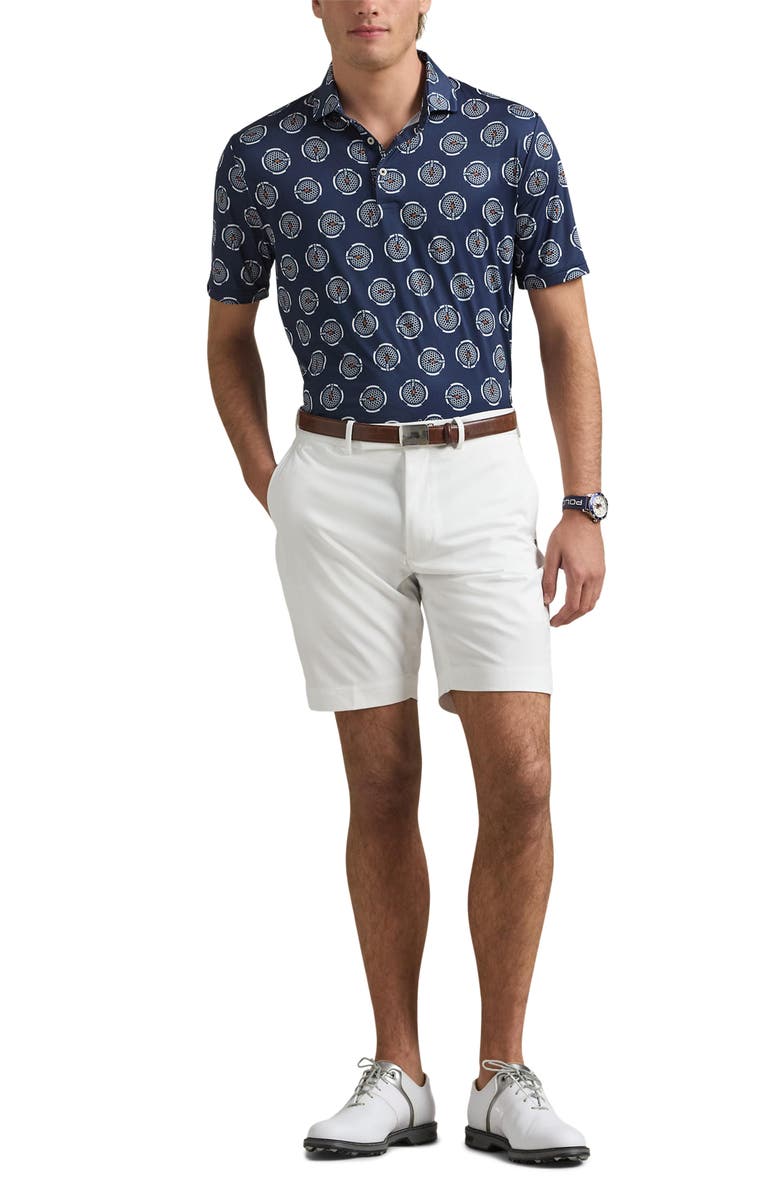 Polo Ralph Lauren Airflow Jersey Knit Polo, Alternate, color, Graphic Golf Ball