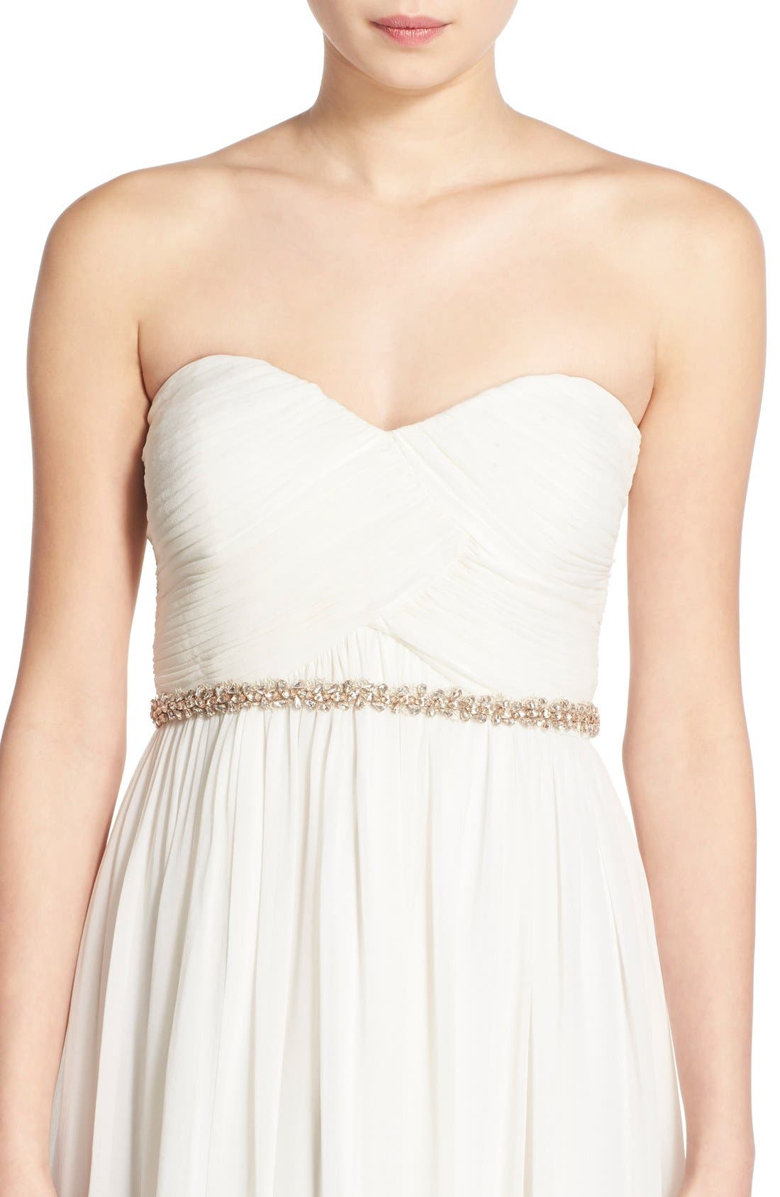 CAMILLA CHRISTINE Narrow Jeweled Belt (Women) | Nordstrom