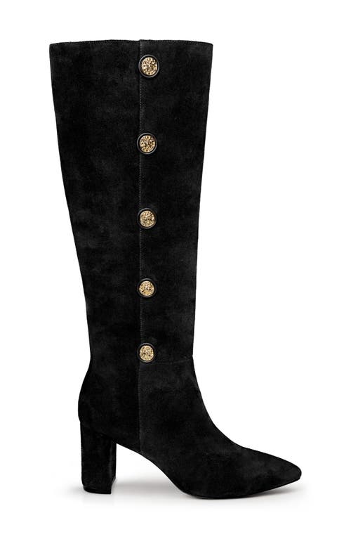 L'agence Octavie Over The Knee Boot In Black