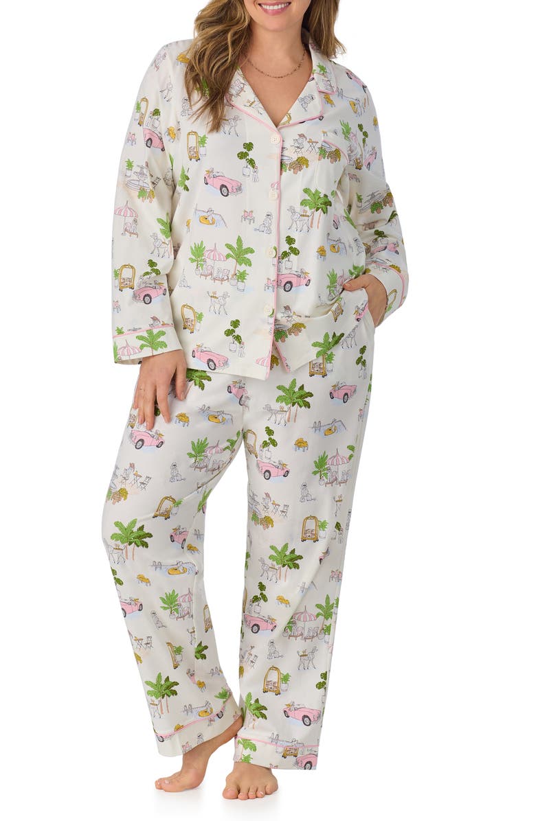 BedHead Pajamas Print Long Pajamas, Alternate, color, 