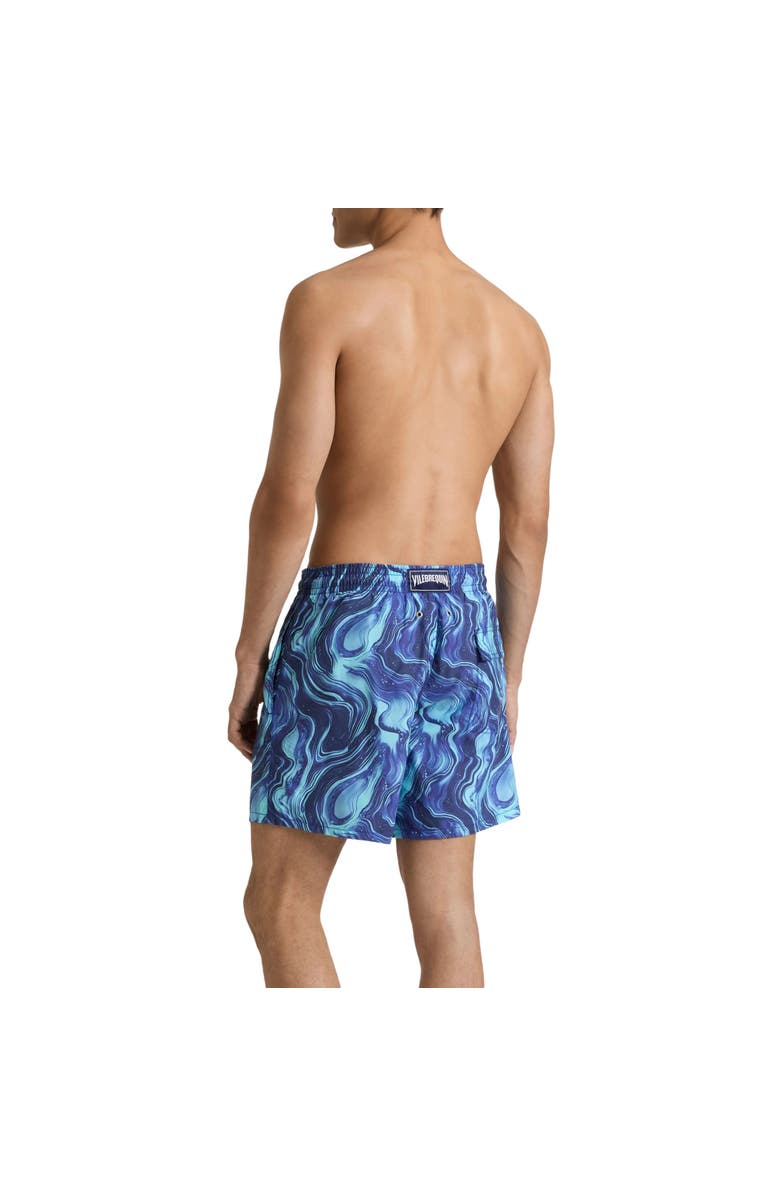 Vilebrequin Men Swim Shorts Marble, Alternate, color, Versailles