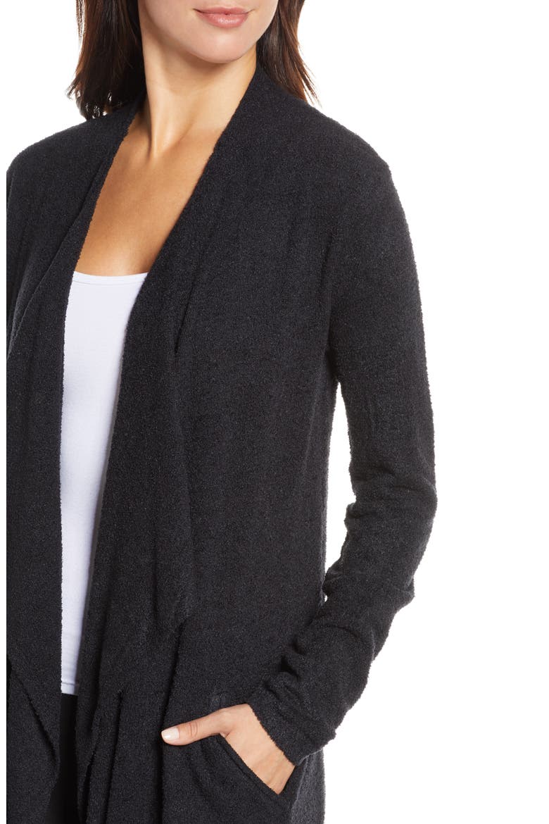 CozyChic™ Lite Island Cardigan, Alternate, color, BLACK