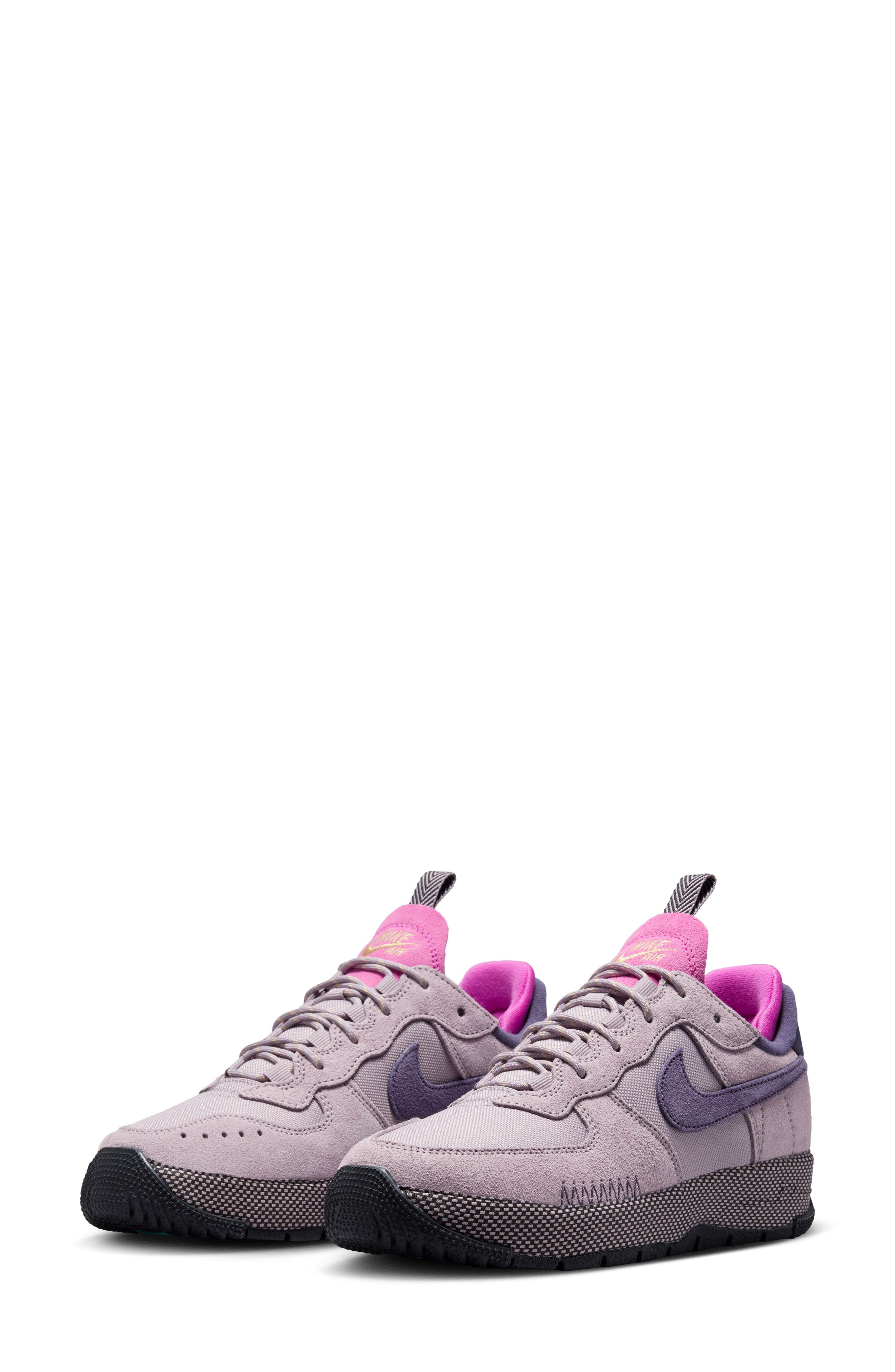 Nike Air Force 1 Wild Sneaker, Main, color, Light Violet Ore/ Dark Raisin