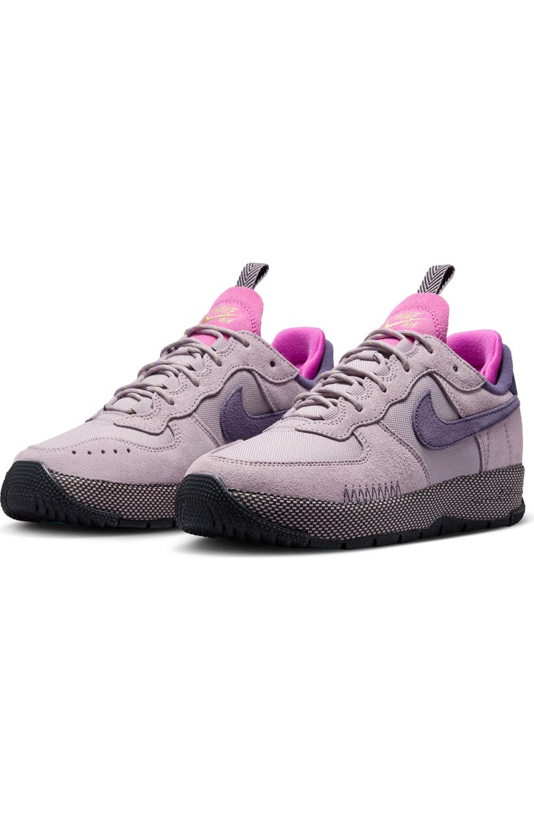 Nike Air Force 1 Wild Sneaker, Main, color, Light Violet Ore/ Dark Raisin
